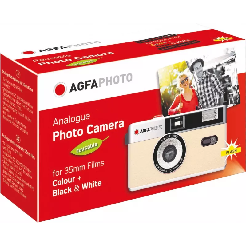AGFAPHOTO Agfa Photo câmara reutilizável 35mm bege