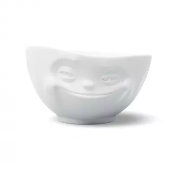 FIFTYEIGHT PRODUCTS taça 500ml - Grinning branco