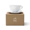 FIFTYEIGHT PRODUCTS FIFTYEIGHT caneca de café 200ml - Happy branco