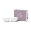 FIFTYEIGHT PRODUCTS conjunto de taças 200ml - Happy & Oh Please branco