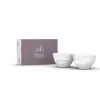 FIFTYEIGHT PRODUCTS conjunto de taças 100ml - Laughing & Delicious branco