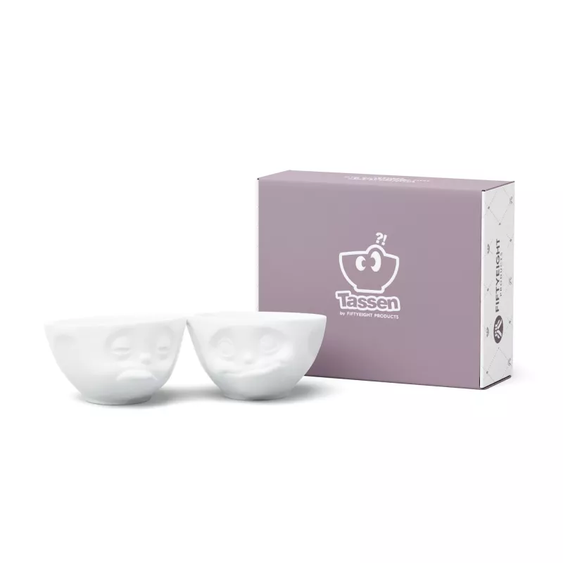 FIFTYEIGHT PRODUCTS conjunto de taças 200ml - Sleepy & Delicious branco