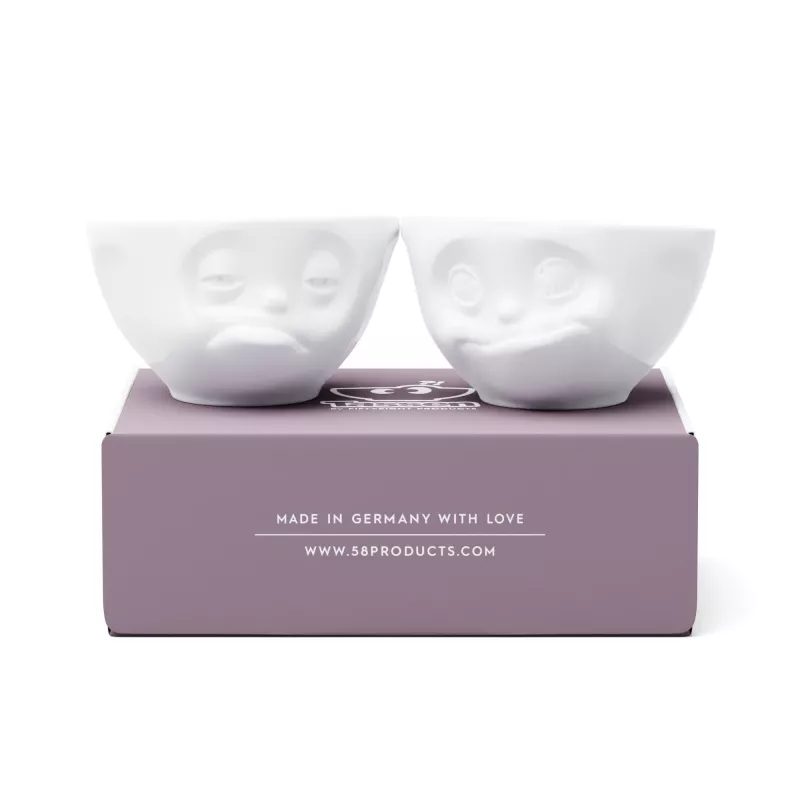 FIFTYEIGHT PRODUCTS conjunto de taças 200ml - Sleepy & Delicious branco