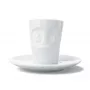 FIFTYEIGHT PRODUCTS chávena de café com asa 80 ml - Perplexed branco
