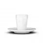 FIFTYEIGHT PRODUCTS chávena de café com asa 80ml - Lecker branco