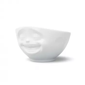 FIFTYEIGHT PRODUCTS travessa 1000ml - Laughing branco