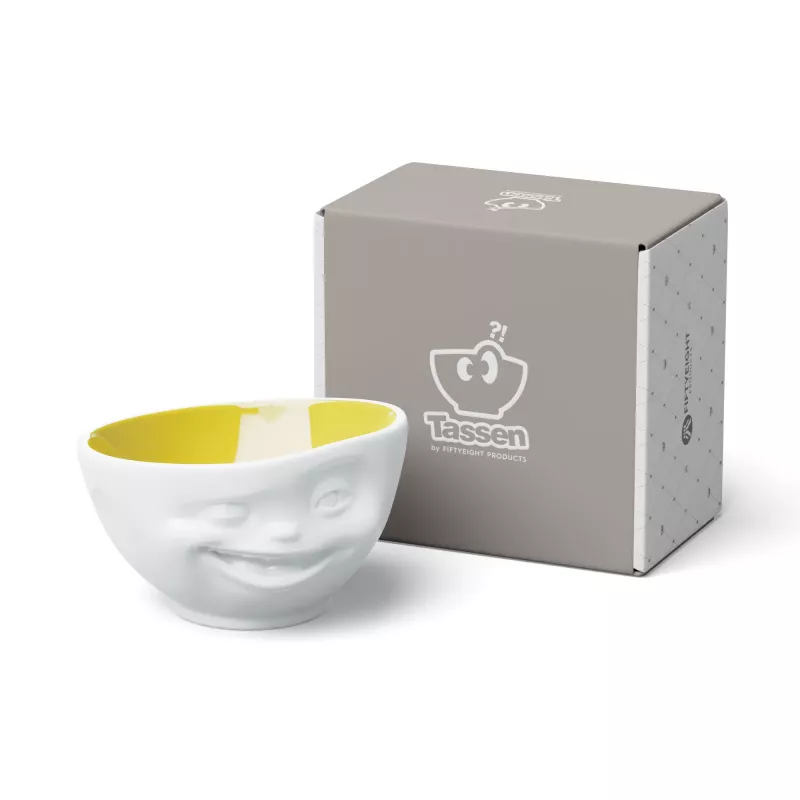 FIFTYEIGHT PRODUCTS taça 500ml - Winking interior açafrão