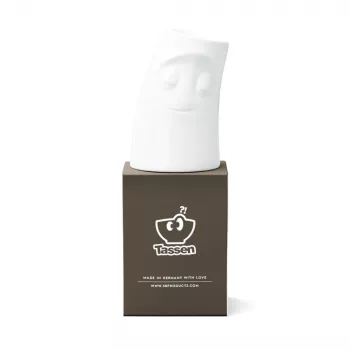 FIFTYEIGHT PRODUCTS Kerzenschmusie VERSCHMUST suporte de velas grande branco