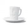 FIFTYEIGHT PRODUCTS Caneca de café com asa 80ml - Funny White