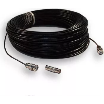Cabo coaxial Güde 0134-10 10 m BNC preto