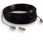 Cabo coaxial Güde 0134-10 10 m BNC preto