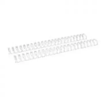 LMG Signaltechnologie 100 lombadas de arame prateadas para 65 folhas (34RM95-SV)