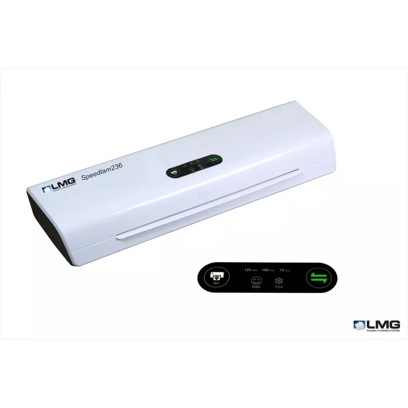 LMG Signal Technology Speedlam 236 plastificadora A4+ quente e frio 4 rolos