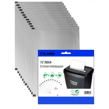 LMG Signaltechnologie folhas lubrificantes para destruidoras de papel (12 folhas) - LMG-OELPAPIER