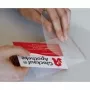LMG Signaltechnologie 100 películas de plastificação a frio brilhantes para formato de cartão de crédito