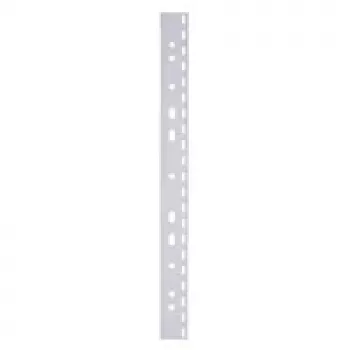 LMG Signaltechnologie 100 tiras de arquivo para encadernadora de plástico, transparentes, 2 dentes, A4
