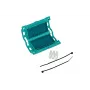 HellermannTyton Fixação para abraçadeiras 435-00650 Verde Polipropileno Autoadesiva 47x27mm