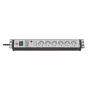 TRITON Régua de tomadas com 6x tomadas Schuko CEE 7/6, cabo de 2,5 m (RAC-RP-X04-P6)