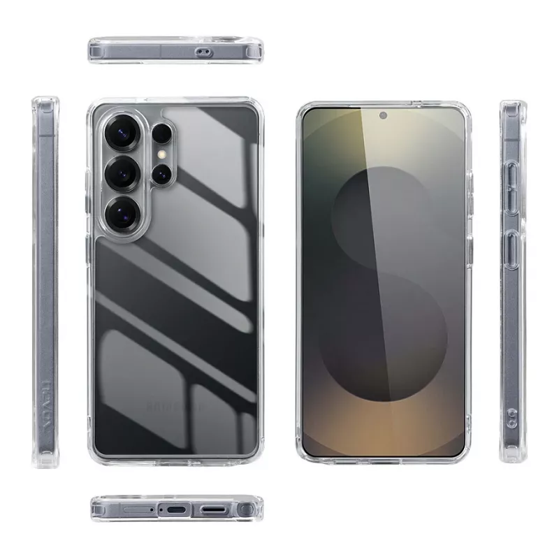 Nevox StyleShell SHOCKFlex Capa de proteção para Samsung Galaxy S26 Ultra, transparente (2585)
