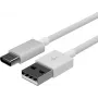 ShiverPeaks Flexline Cabo USB de carregamento e sincronização, USB-A para USB-C, 2.0, ABS, branco, 1,5 m (FL31-13042)