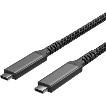Cabo ShiverPeaks Flexline USB-C para USB-C, USB 3.2 Gen 2, 100W PD, trança de nylon, 2 m (FL31-75007)