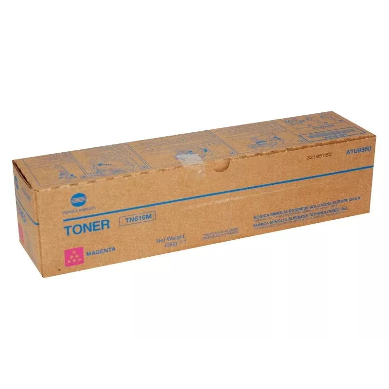Toner original Konica Minolta TN-616M magenta de alta capacidade