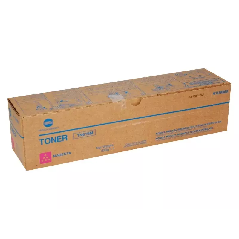Toner original Konica Minolta TN-616M magenta de alta capacidade