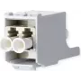 Módulo METZ CONNECT OpDAT LC duplex multimodo, ferrula de cerâmica, bege