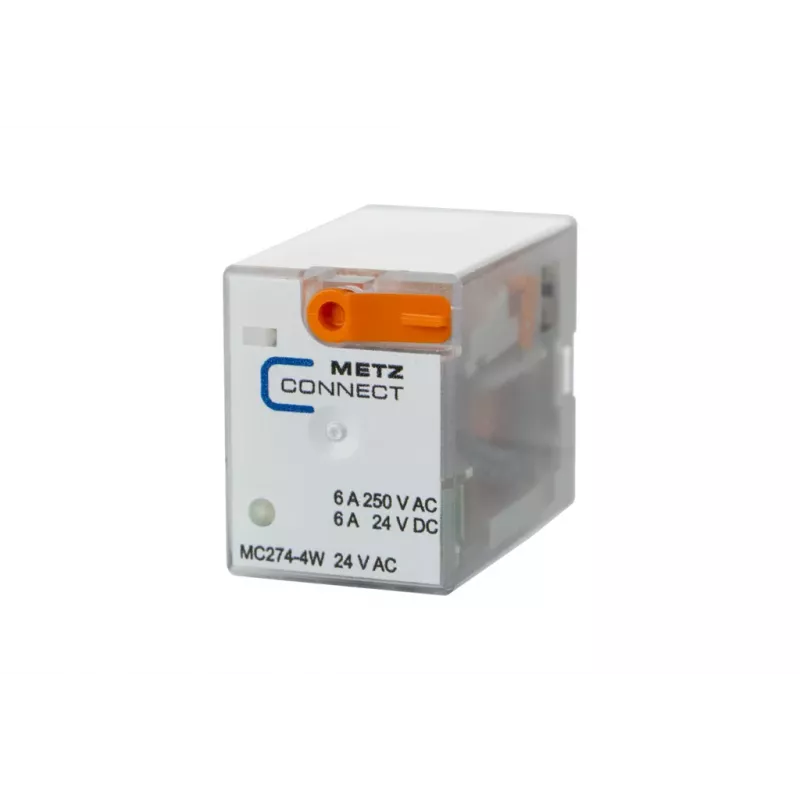 METZ CONNECT BTR NETCOM relé industrial 4PDT 24VAC 7A relé de encaixe 110017101407