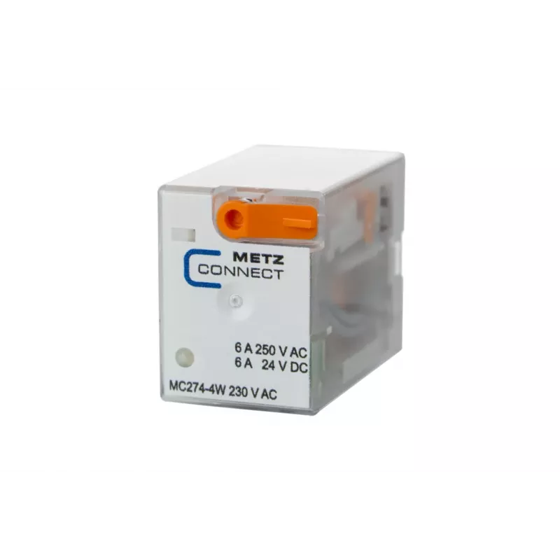 METZ CONNECT relé 274 230VAC 4PDT LED relé industrial de encaixe 110017051407