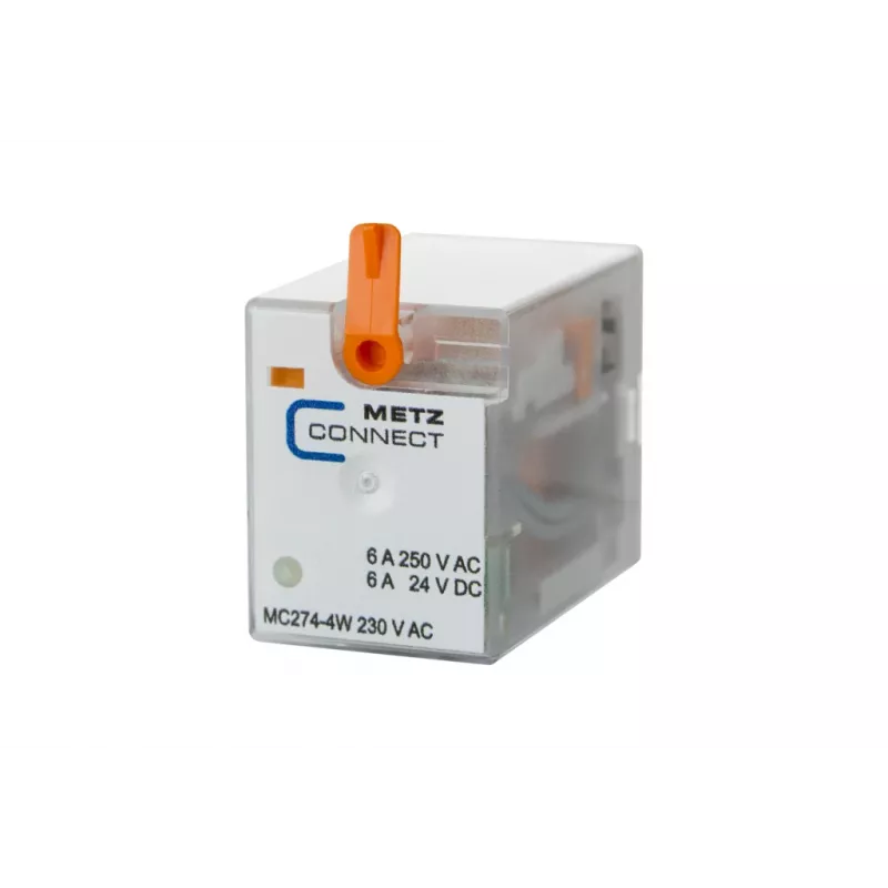 METZ CONNECT relé 274 230VAC 4PDT LED relé industrial de encaixe 110017051407