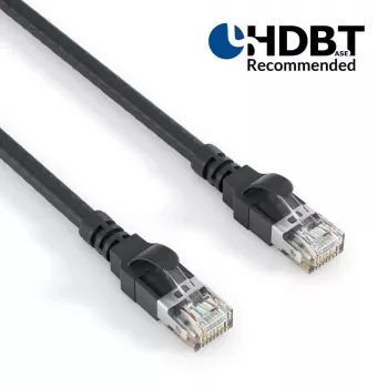 PureLink AVIT Media Series Cabo de rede CAT 6a SFTP RJ-45 (macho) para RJ-45 (macho) 25 m preto LSZH