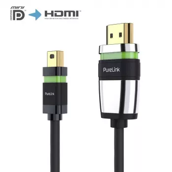 PureLink Ultimate Series ULS2000-010 Cabo Mini DisplayPort para HDMI 1,0 m preto