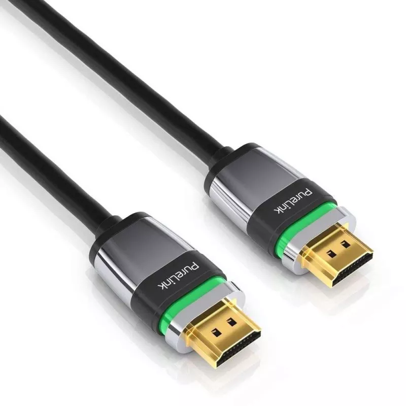 PureLink Ultimate Series Cabo HDMI Ultra High Speed com Ethernet 1,0 m, triplamente blindado, preto, 8K 60Hz