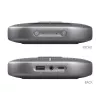 PureLink PureTools Altifalante de conferência com microfone quádruplo - Altifalante Bluetooth portátil 3W com matriz de microfones omnidirecional (PT-SPEAK-100)