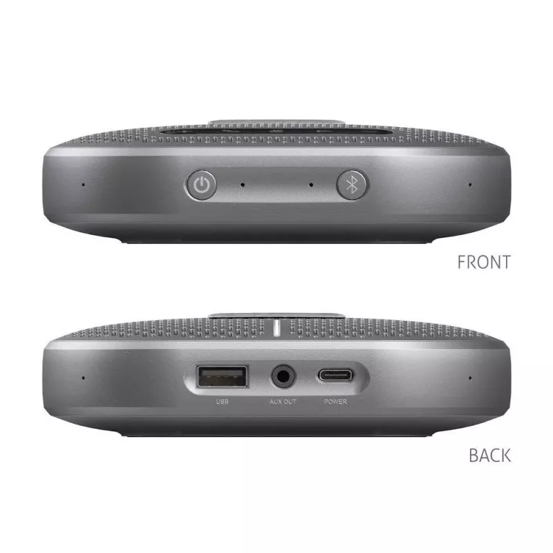 PureLink PureTools Altifalante de conferência com microfone quádruplo - Altifalante Bluetooth portátil 3W com matriz de microfones omnidirecional (PT-SPEAK-100)