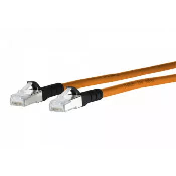 METZ CONNECT 1308452001-E Cabo de patch Ethernet Cat6a SF/UTP 2 m laranja