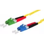 METZ CONNECT OpDAT Cabo de patch LC duplex para LC duplex APC OS2 monomodo 3,0 m