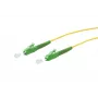 METZ CONNECT OpDAT Cabo de patch LC-S APC/LC-S APC OS2 duplex 5 m amarelo