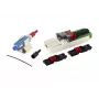 METZ CONNECT Ficha SC/UPC (macho) OS2 monomodo, caixa bege, proteção anti-dobra azul, pack de 20