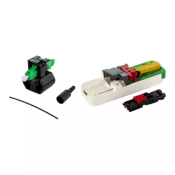 METZ CONNECT Cabo de patch de fibra ótica LC-OS2 Simplex, 2 m, verde, pack de 20