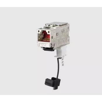 METZ CONNECT Módulo 25G Keystone Jack 270° certificado GHMT para 25GBASE-T