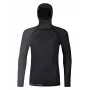 Sweatshirt com capuz térmico Ortovox 120 Comp Light - Black Raven