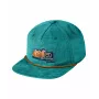 Boné com emblema vintage Ortovox - Pacific Green, tamanho M