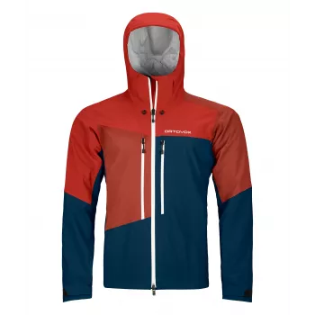 Ortovox Westalpen Jacket com Membrana - Deep Ocean