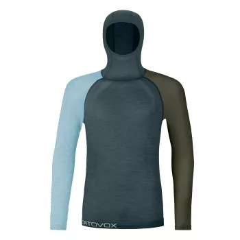 Sweatshirt com capuz Ortovox 120 Comp Light Hoody, Dark Arctic Grey