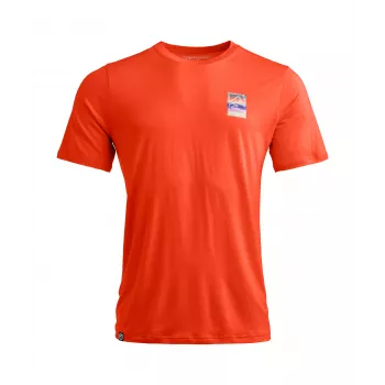 T-shirt Merino Ortovox 140 Cool Mtn TS - XL