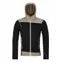 Sweatshirt com capuz Ortovox Fleece Light - Black Raven