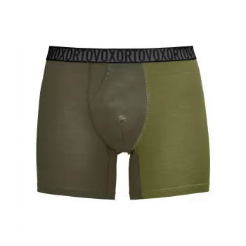 Boxers Ortovox 150 Essential Boxer Briefs - Dark Wild Herbs - tamanho S