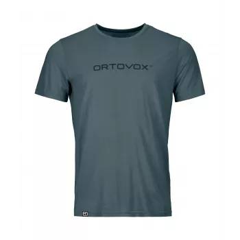 T-shirt Ortovox 150 Cool Brand Dark Arctic Grey L